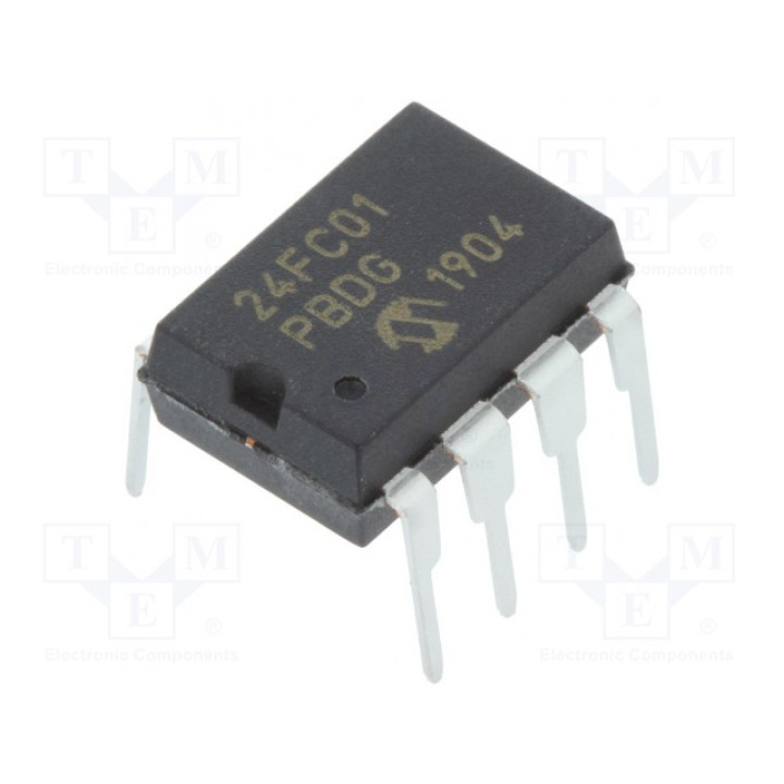 Память EEPROM I2C MICROCHIP TECHNOLOGY 24FC01-IP (24FC01-I-P)