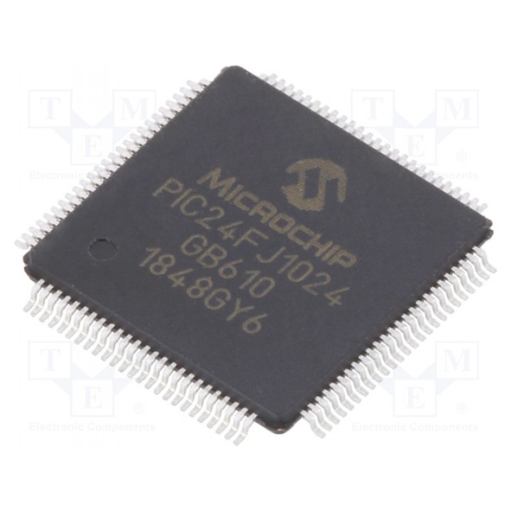 Микроконтроллер PIC MICROCHIP TECHNOLOGY PIC24FJ1024GA610-IPT (24FJ1024GA610-I-PT)