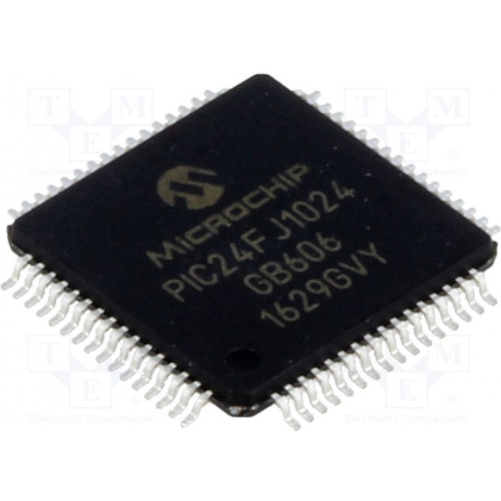 Микроконтроллер PIC MICROCHIP TECHNOLOGY PIC24FJ1024GB606-IPT (24FJ1024GB606-I-PT)