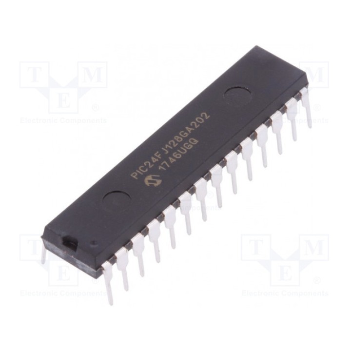 Микроконтроллер PIC MICROCHIP TECHNOLOGY PIC24FJ128GA202-ISP (24FJ128GA202-ISP)