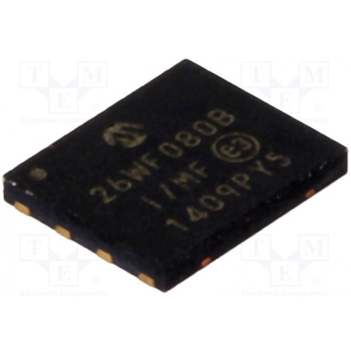 Память FLASH 4Мбит MICROCHIP TECHNOLOGY SST26WF040B-104IMF (26WF040B-104I-MF)
