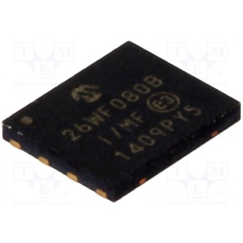 Память FLASH 8Мбит MICROCHIP TECHNOLOGY 26WF080B-104I-MF