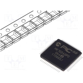 Микроконтроллер PIC MICROCHIP TECHNOLOGY 32MK1024GPD064-IPT