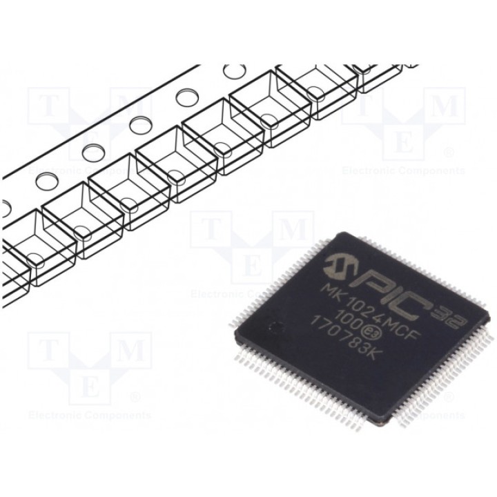 Микроконтроллер PIC MICROCHIP TECHNOLOGY PIC32MK1024MCF100-IPT (32MK1024MCF100-IPT)