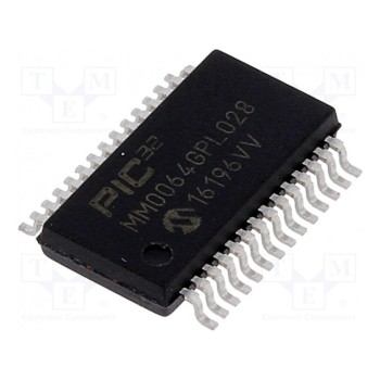 Микроконтроллер PIC MICROCHIP TECHNOLOGY 32MM0064GPL028-ISS