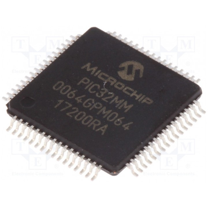 Микроконтроллер PIC MICROCHIP TECHNOLOGY PIC32MM0064GPM064-IPT (32MM0064GPM064-IPT)