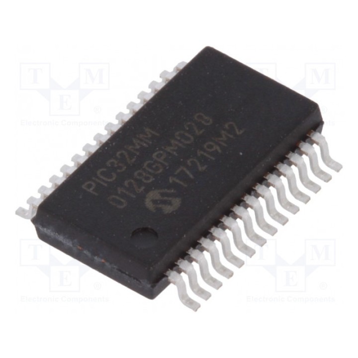 Микроконтроллер PIC MICROCHIP TECHNOLOGY PIC32MM0128GPM028-ISS (32MM0128GPM028-ISS)
