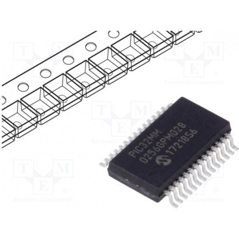 Микроконтроллер PIC MICROCHIP TECHNOLOGY 32MM0256GPM028-ISS
