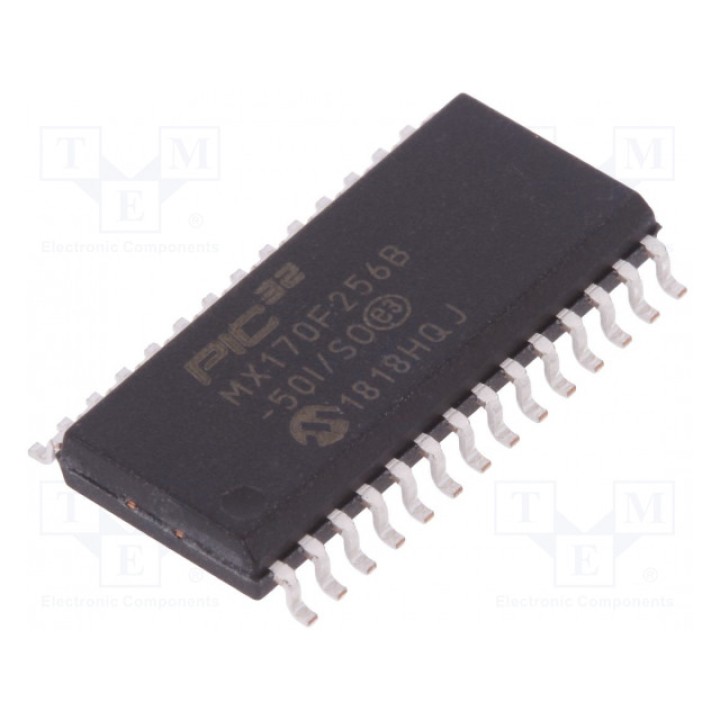 Микроконтроллер PIC MICROCHIP TECHNOLOGY PIC32MX170F256B-50ISO (32MX170F256B-50ISO)
