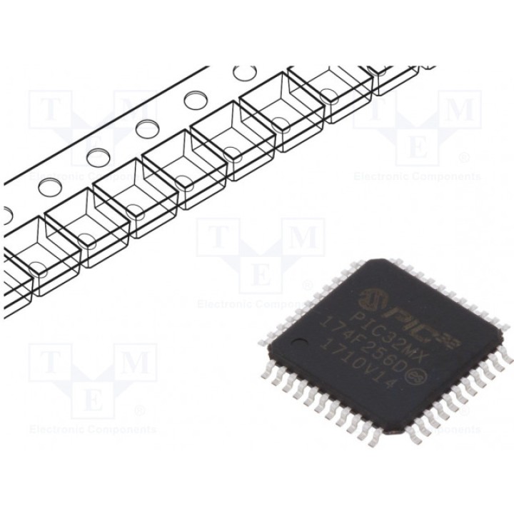 Микроконтроллер PIC MICROCHIP TECHNOLOGY PIC32MX174F256D-IPT (32MX174F256D-IPT)