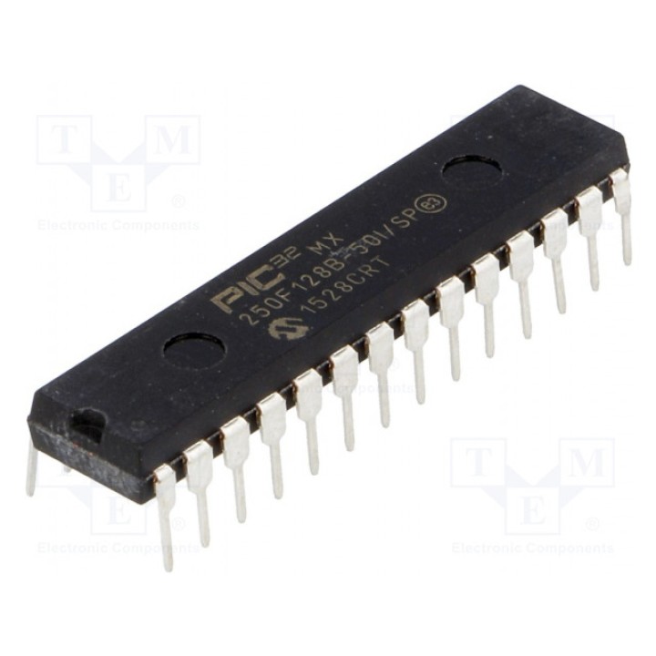 Микроконтроллер PIC MICROCHIP TECHNOLOGY PIC32MX250F128B-50ISP (32MX250F128B-50ISP)