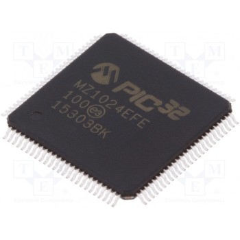 Микроконтроллер PIC MICROCHIP TECHNOLOGY 32MZ1024EFE100-IPF