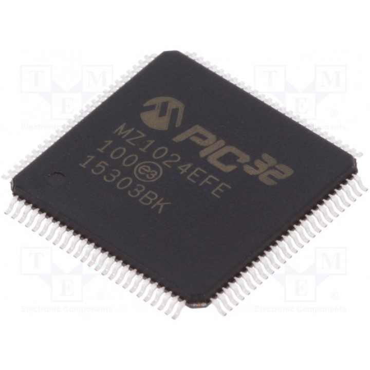 Микроконтроллер PIC MICROCHIP TECHNOLOGY PIC32MZ1024EFE100-IPF (32MZ1024EFE100-IPF)