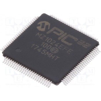Микроконтроллер PIC MICROCHIP TECHNOLOGY 32MZ1024EFE100-IPT