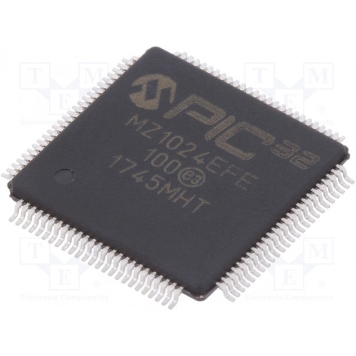 Микроконтроллер PIC MICROCHIP TECHNOLOGY PIC32MZ1024EFE100-IPT (32MZ1024EFE100-IPT)