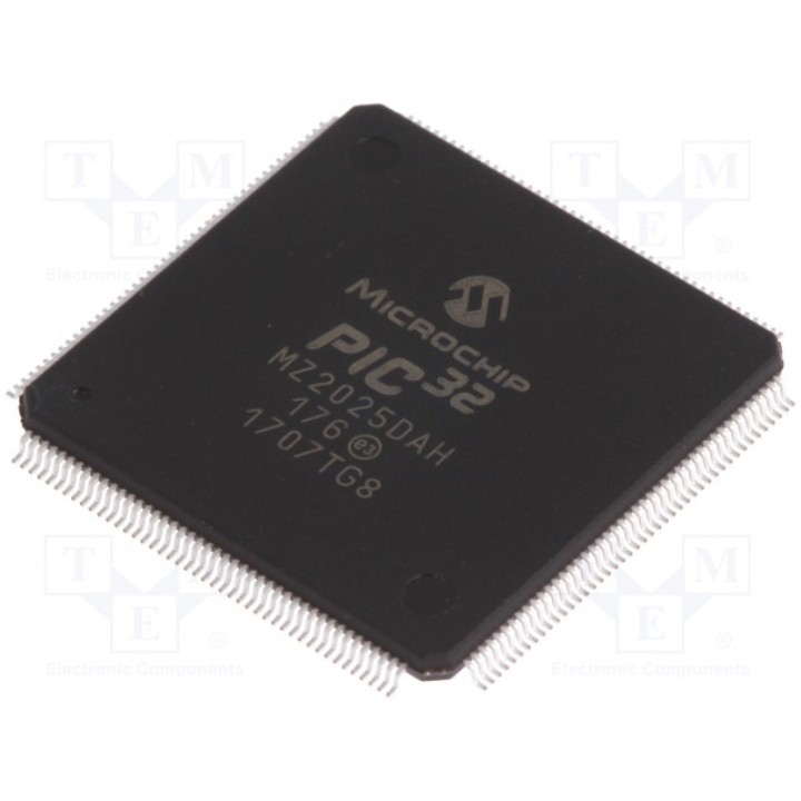 Микроконтроллер PIC MICROCHIP TECHNOLOGY PIC32MZ2025DAH176-I2J (32MZ2025DAH176-I2J)