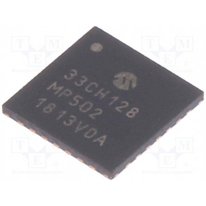 Микроконтроллер dsPIC MICROCHIP TECHNOLOGY DSPIC33CH128MP502-I2N (33CH128MP502-I-2N)