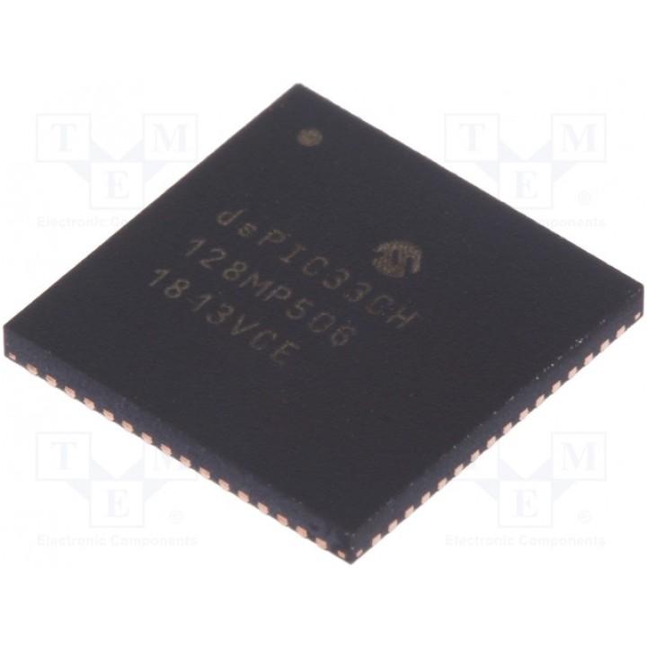 Микроконтроллер dsPIC MICROCHIP TECHNOLOGY DSPIC33CH128MP506-IMR (33CH128MP506-I-MR)