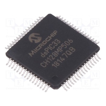 Микроконтроллер dsPIC MICROCHIP TECHNOLOGY 33CH128MP506-I-PT