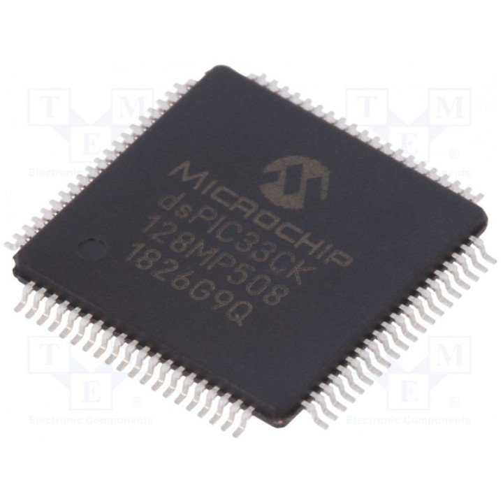 Микроконтроллер dsPIC MICROCHIP TECHNOLOGY DSPIC33CK128MP508-IPT (33CK128MP508-I-PT)