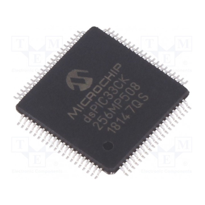 Микроконтроллер dsPIC MICROCHIP TECHNOLOGY DSPIC33CK256MP508-IPT (33CK256MP508-I-PT)