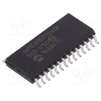 Микроконтроллер dsPIC MICROCHIP TECHNOLOGY 33EP128GP502-ISO
