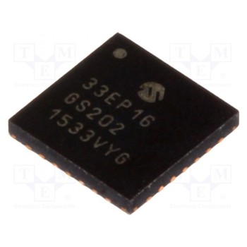 Микроконтроллер dsPIC MICROCHIP TECHNOLOGY 33EP16GS202-I-MM