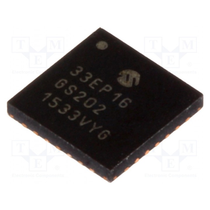 Микроконтроллер dsPIC MICROCHIP TECHNOLOGY DSPIC33EP16GS202-IMM (33EP16GS202-I-MM)