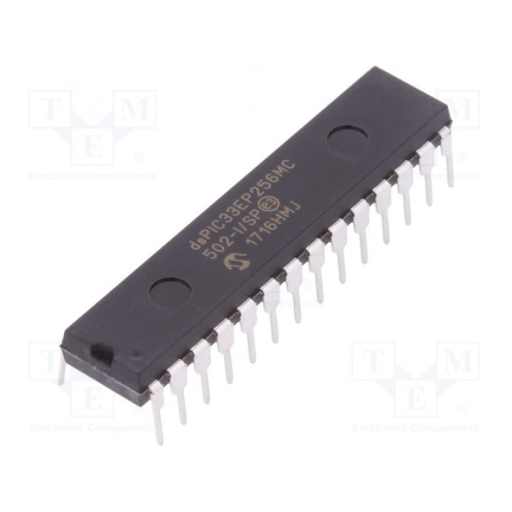 Микроконтроллер dsPIC MICROCHIP TECHNOLOGY DSPIC33EP256MC502-ISP (33EP256MC502-ISP)