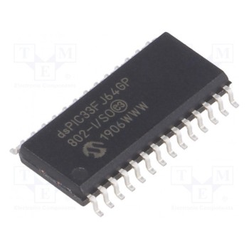 Микроконтроллер dsPIC MICROCHIP TECHNOLOGY 33FJ64GP802-I-SO