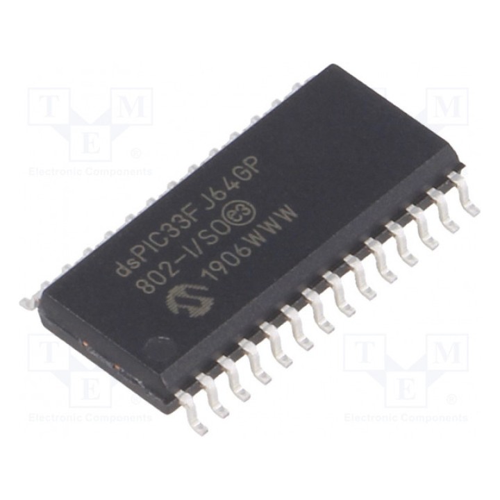 Микроконтроллер dsPIC MICROCHIP TECHNOLOGY DSPIC33FJ64GP802-ISO (33FJ64GP802-I-SO)