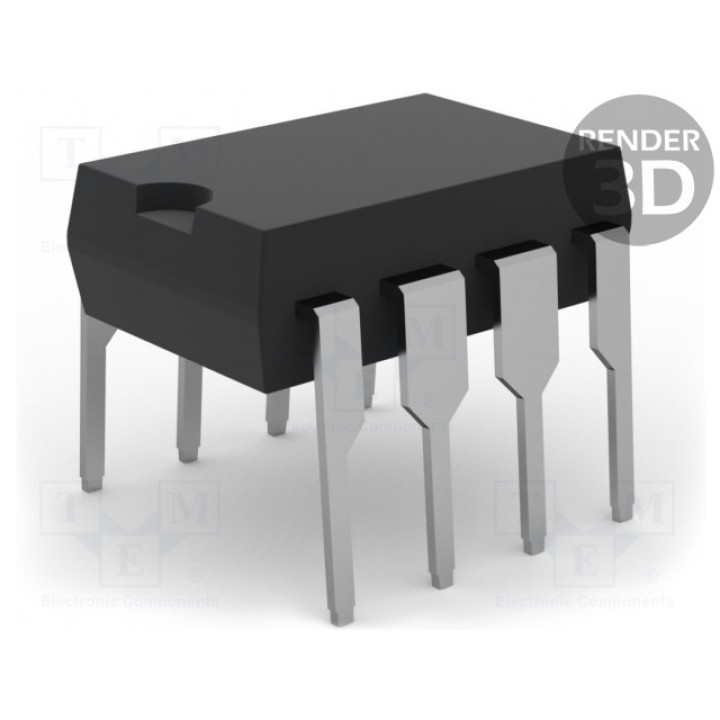 Память EEPROM Microwire MICROCHIP TECHNOLOGY 93LC46A-IP (93LC46A-I-PG)