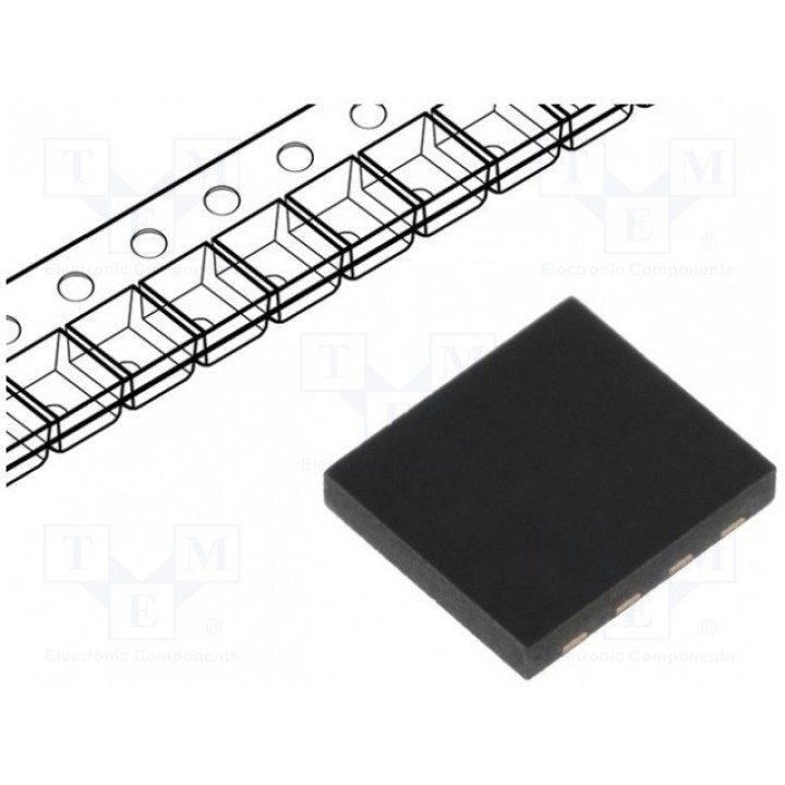Память EEPROM Microwire MICROCHIP TECHNOLOGY 93LC46AT-IMC (93LC46AT-I-MC)