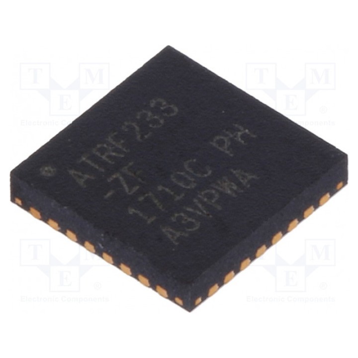 Микросхема трансивер RF MICROCHIP TECHNOLOGY AT86RF233-ZF (AT86RF233-ZF)