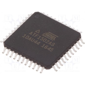 IC CPLD Количество макроячеек 32 MICROCHIP TECHNOLOGY ATF1502AS-10AU44