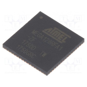 Микроконтроллер AVR MICROCHIP TECHNOLOGY ATMEGA128RFA1-ZF