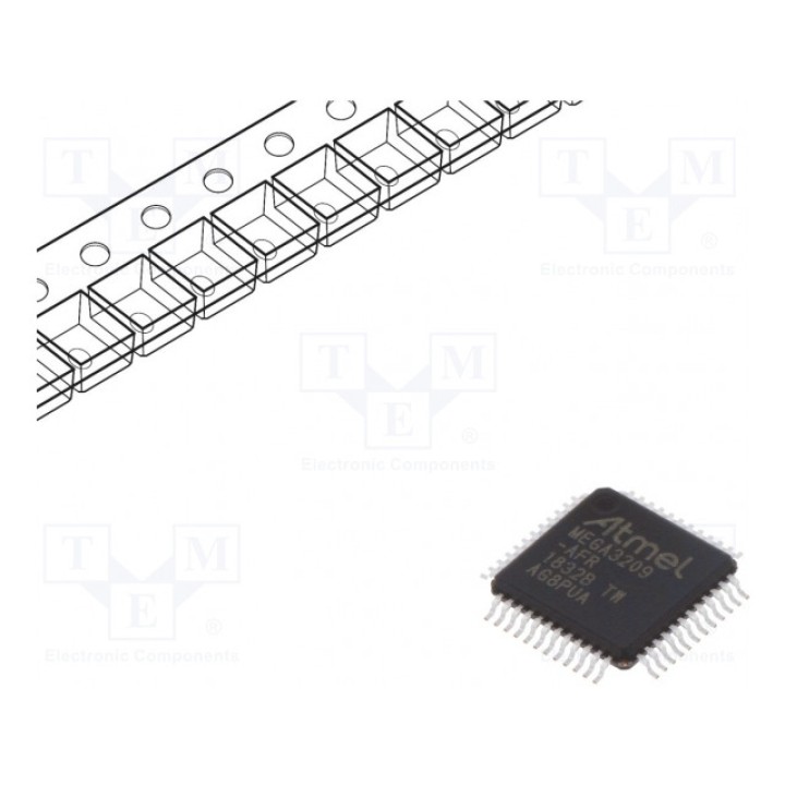 Микроконтроллер AVR MICROCHIP TECHNOLOGY ATMEGA3209-AFR (ATMEGA3209-AFR)