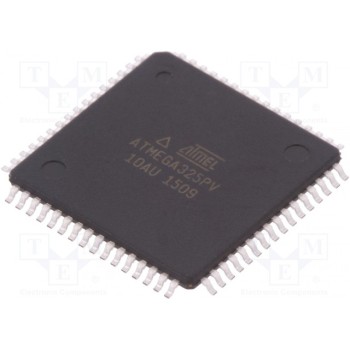Микроконтроллер AVR MICROCHIP TECHNOLOGY ATMEGA325PV-10AU