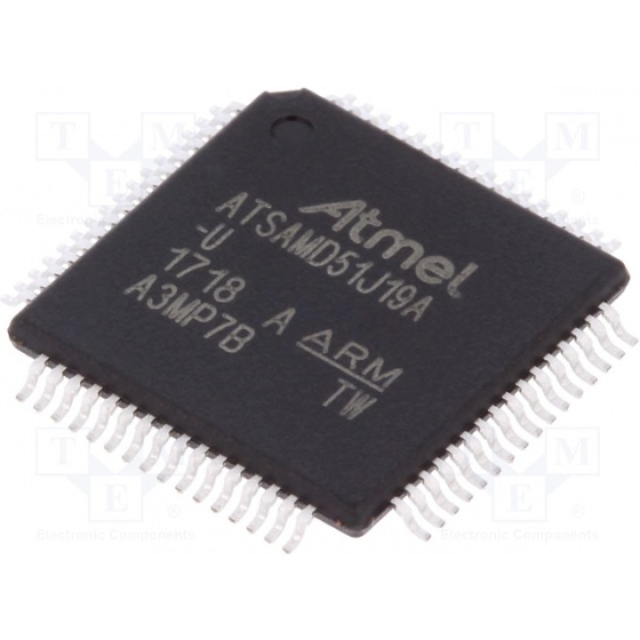 Микроконтроллер ARM MICROCHIP TECHNOLOGY ATSAMD51J19A-AU (ATSAMD51J19A-AU)