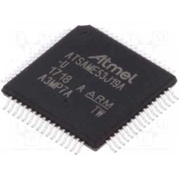 Микроконтроллер ARM MICROCHIP TECHNOLOGY ATSAME53J19A-AU