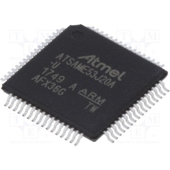 Микроконтроллер ARM MICROCHIP TECHNOLOGY ATSAME53J20A-AU