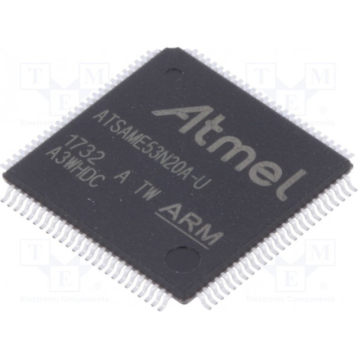 Микроконтроллер ARM MICROCHIP TECHNOLOGY ATSAME53N20A-AU (ATSAME53N20A-AU)