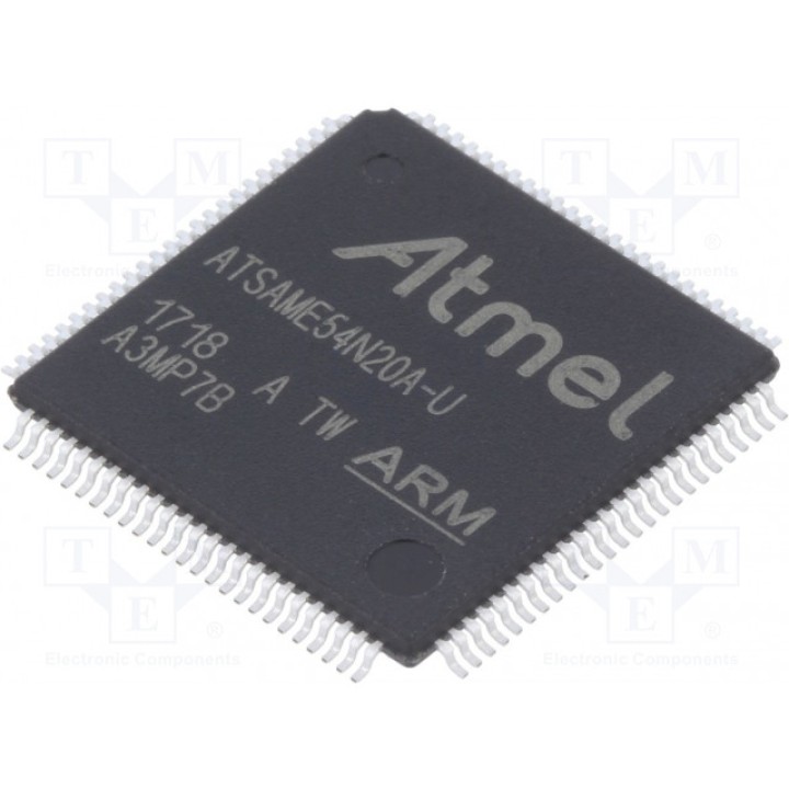 Микроконтроллер ARM MICROCHIP TECHNOLOGY ATSAME54N20A-AU (ATSAME54N20A-AU)