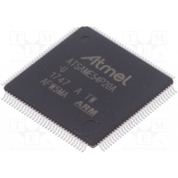 Микроконтроллер ARM MICROCHIP TECHNOLOGY ATSAME54P20A-AU