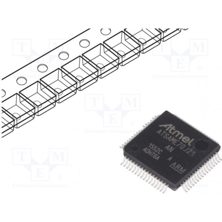 Микроконтроллер ARM MICROCHIP TECHNOLOGY ATSAME70J21A-AN (ATSAME70J21A-AN)