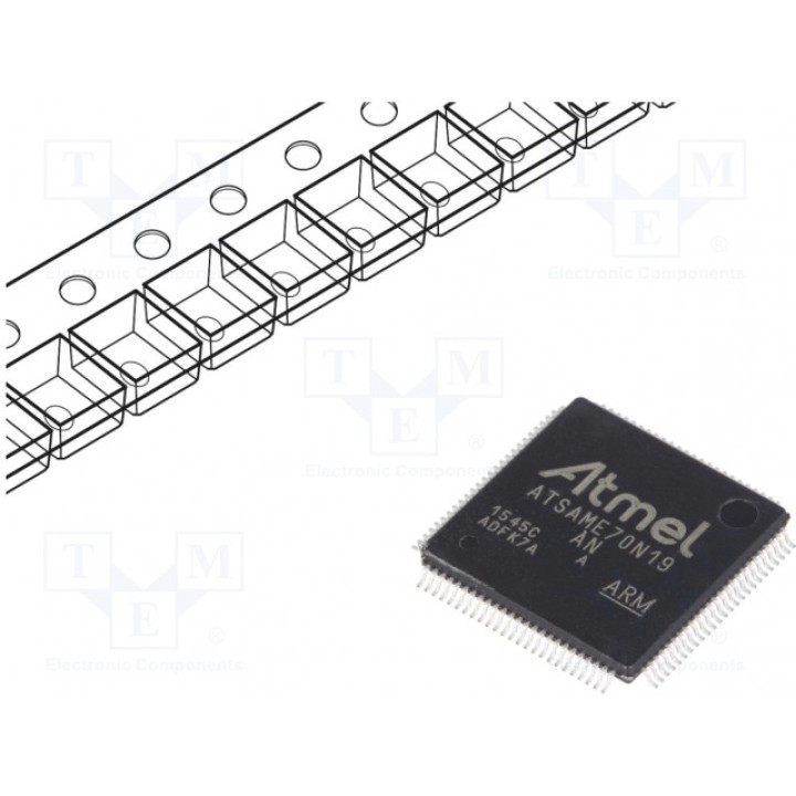 Микроконтроллер ARM MICROCHIP TECHNOLOGY ATSAME70N19A-AN (ATSAME70N19A-AN)