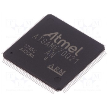 Микроконтроллер ARM MICROCHIP TECHNOLOGY ATSAME70Q21B-AN