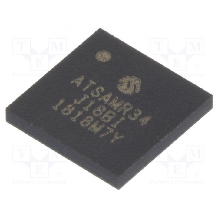 SiP SRAM 40кБ MICROCHIP TECHNOLOGY ATSAMR34J18B-I7JX (ATSAMR34J18B-I-7JX)