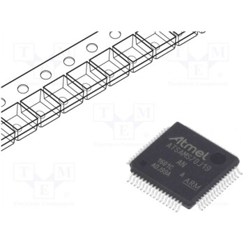 Микроконтроллер ARM MICROCHIP TECHNOLOGY ATSAMS70J19A-AN