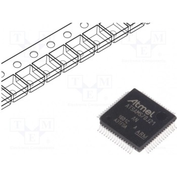 Микроконтроллер ARM MICROCHIP TECHNOLOGY ATSAMS70J21A-AN